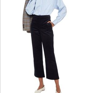 Joie Duke High Waist Crop Kick Flare Corduroy Pants